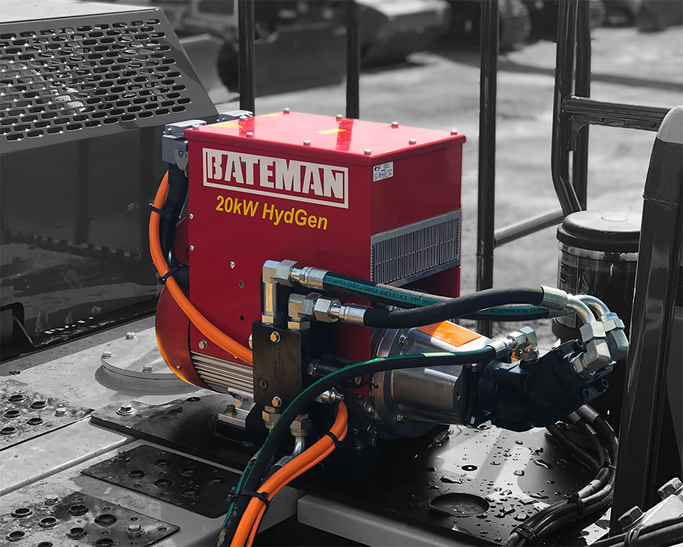 Bateman HYDGEN Models Hydraulic Generators