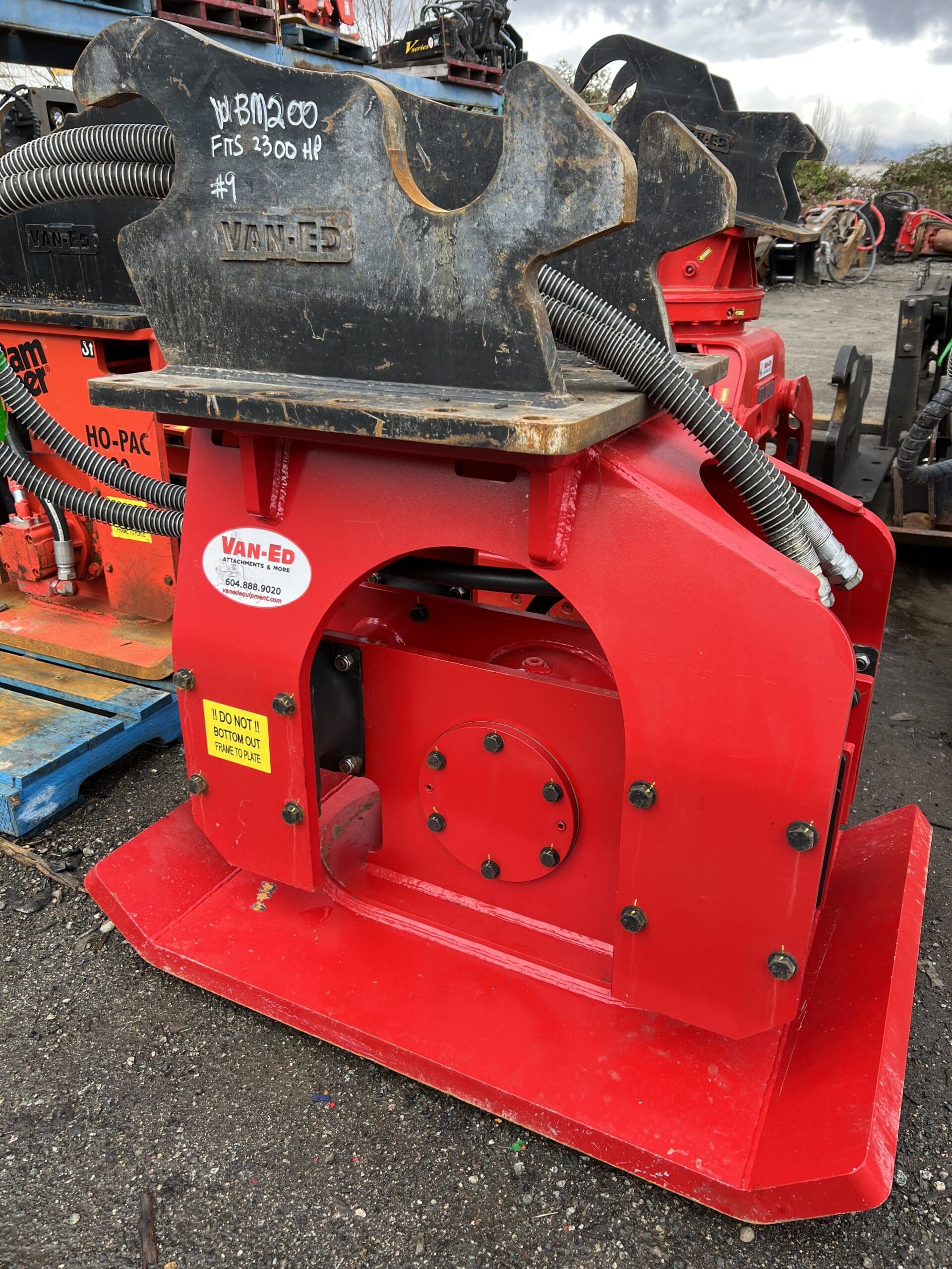 Van-Ed AK2300 Compactor Hydraulic Compactors