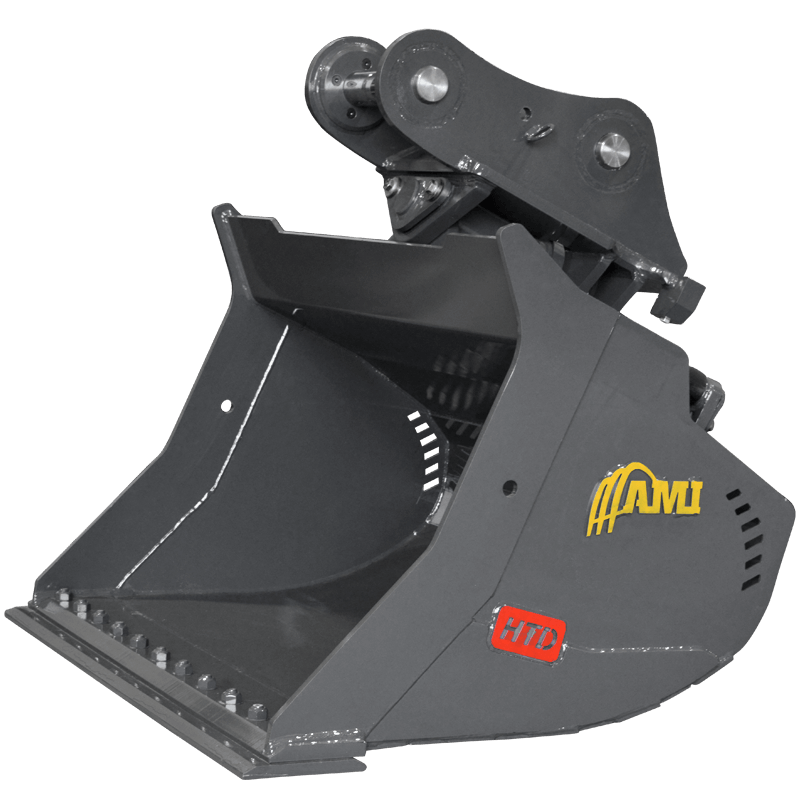 AMI High Capacity Hydraulic Tilt Ditch Cleaning Bucket Excavator Buckets