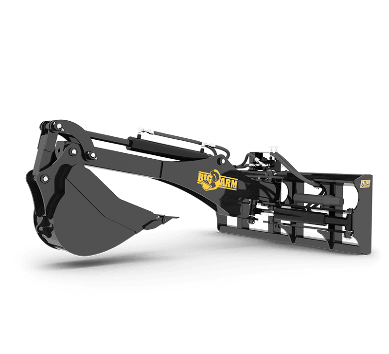 HLA Big Arm Backhoe for Skidsteer 