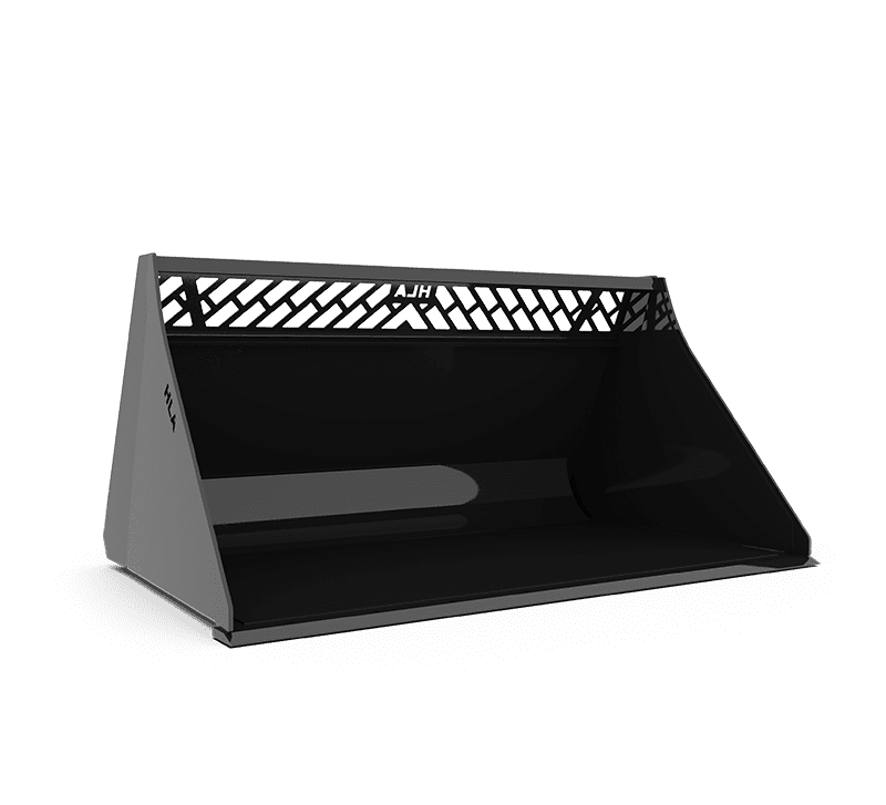 HLA High Volume Skidsteer Snow Bucket 