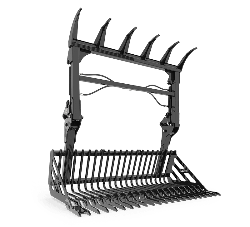 HLA Regular Duty Stone Fork & Regular Utility Grapple 