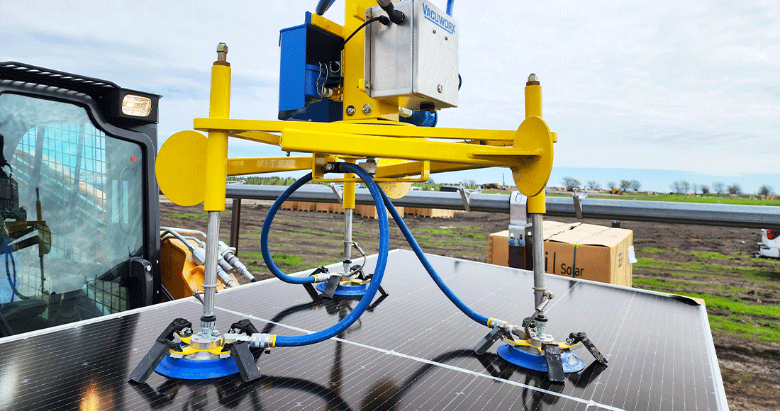 Vacuworx Solar Panel Lifter System Vacuum Lifters