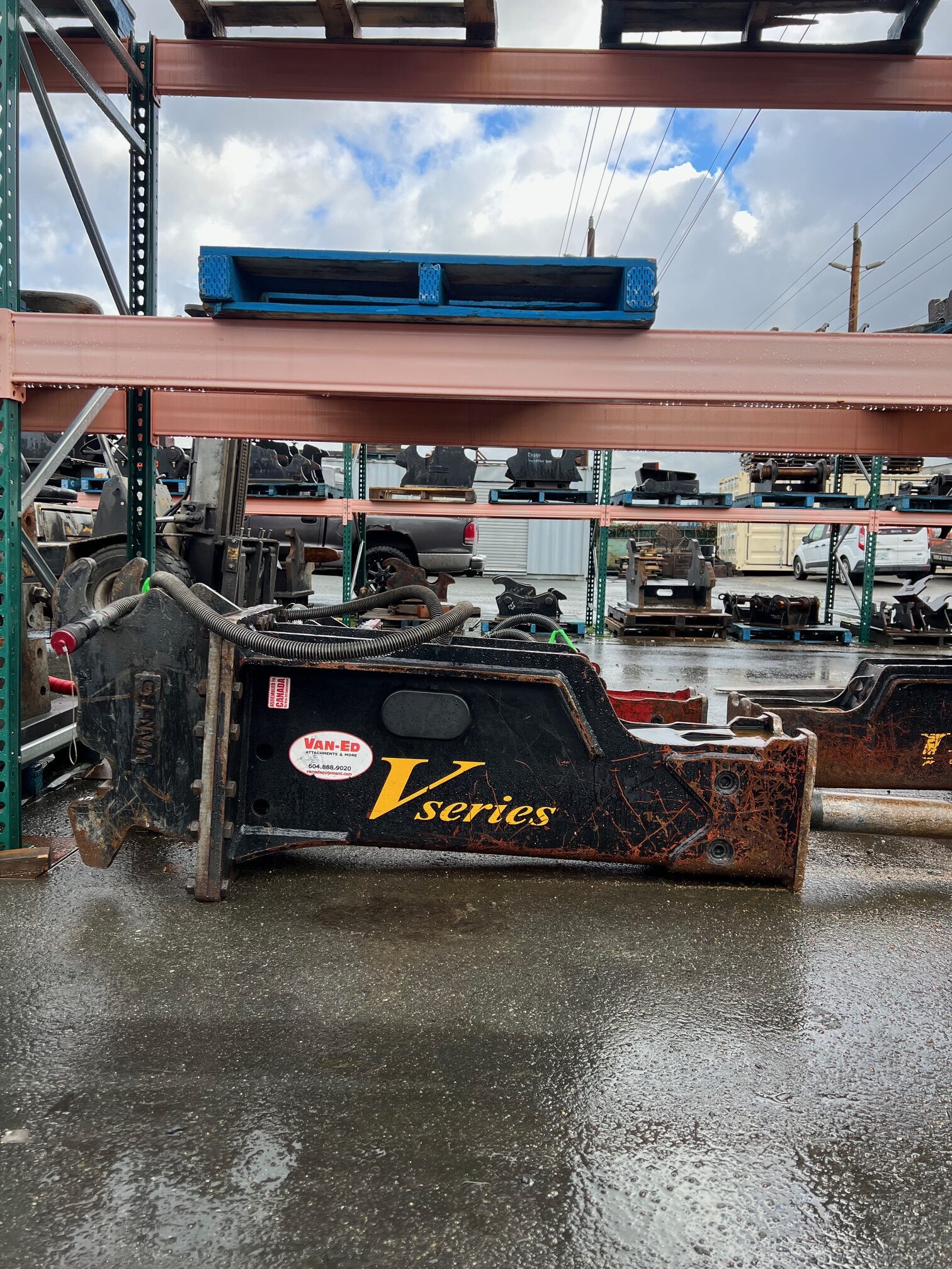 Van-Ed V105E Hammer Hydraulic Hammer