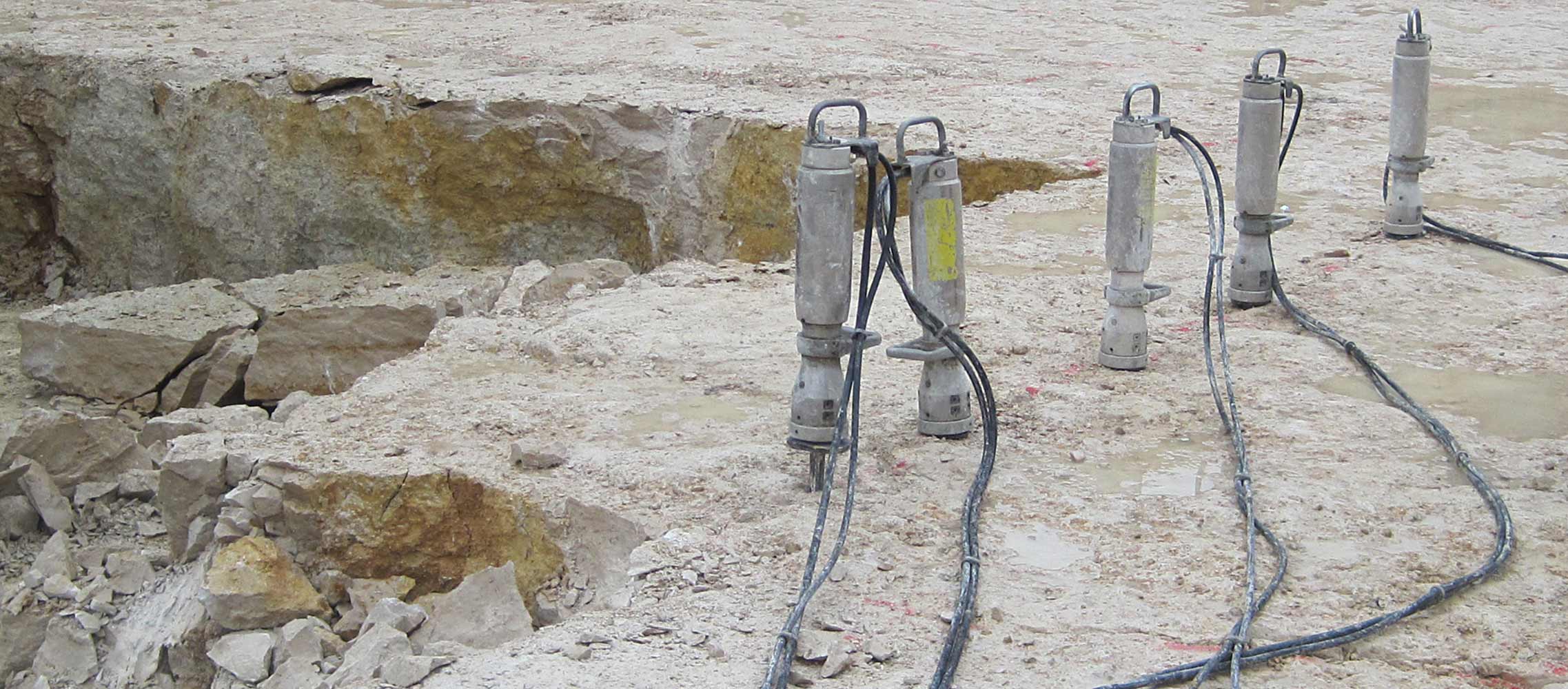 Rock & Concrete Splitters 