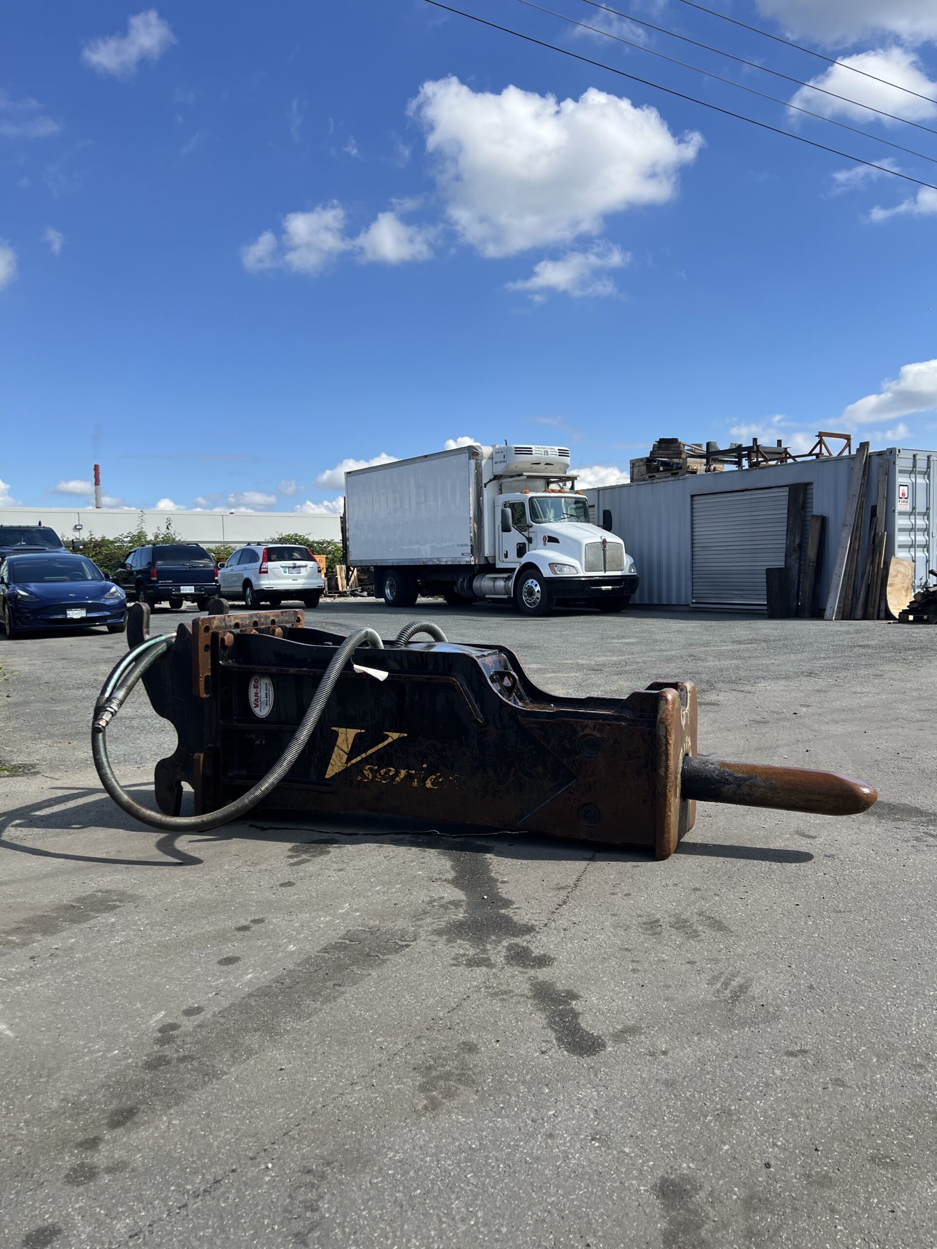 Van-Ed V155E Hammer Hydraulic Hammer