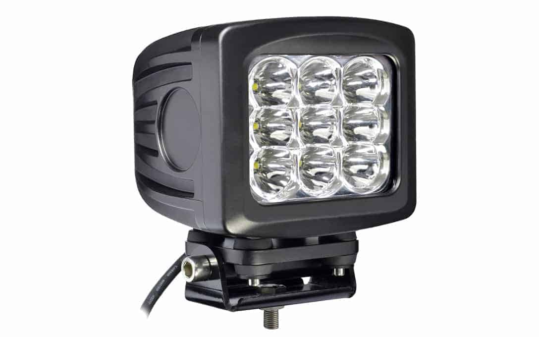 NightRider 5″ Square 90W Spot 