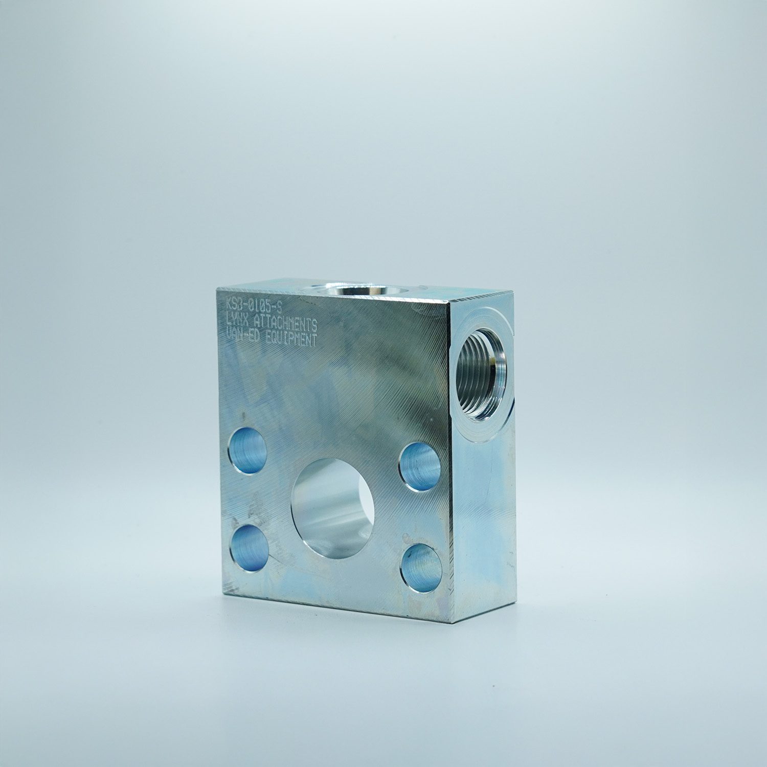 Sandwich Tee, Code 62, -20 with -12 Tee Ports 