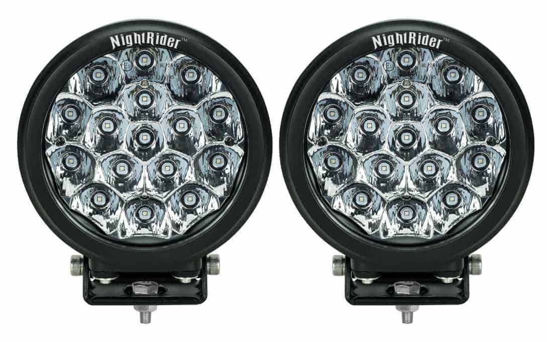 NightRider NightDriver 7R – 7″ Round Driving Light Kit 