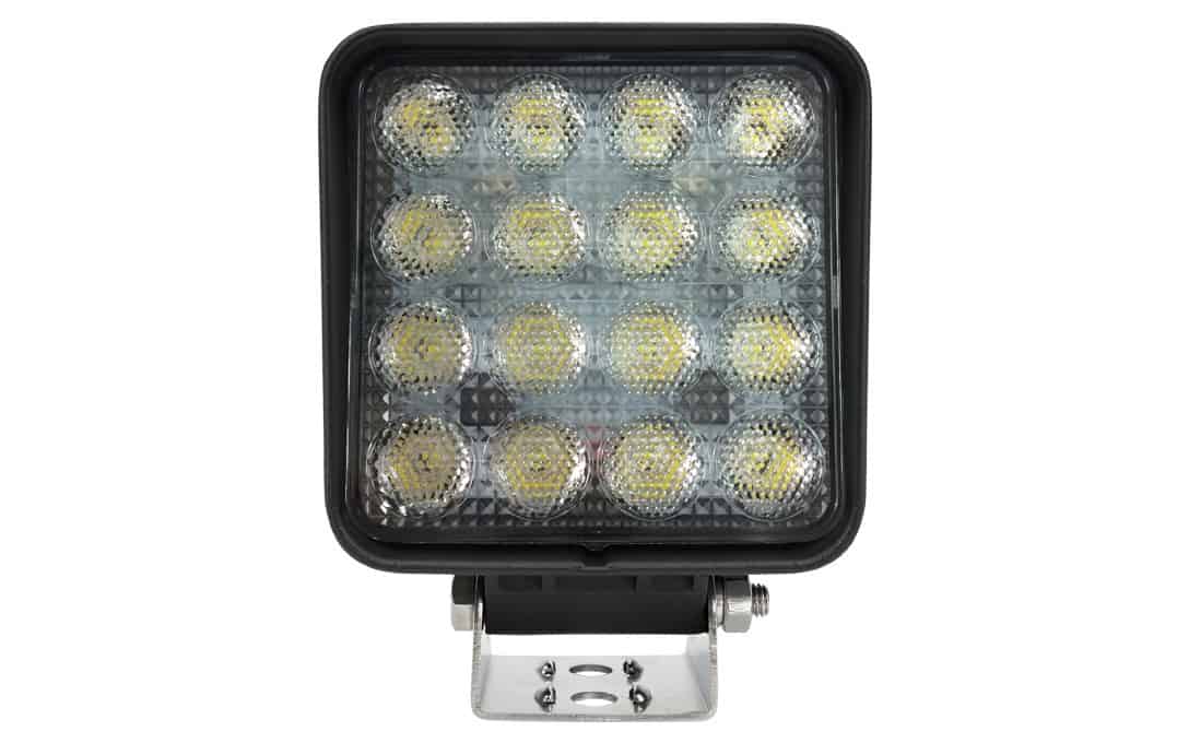 NightRider N1748 – 4″ Square – 60º Flood 