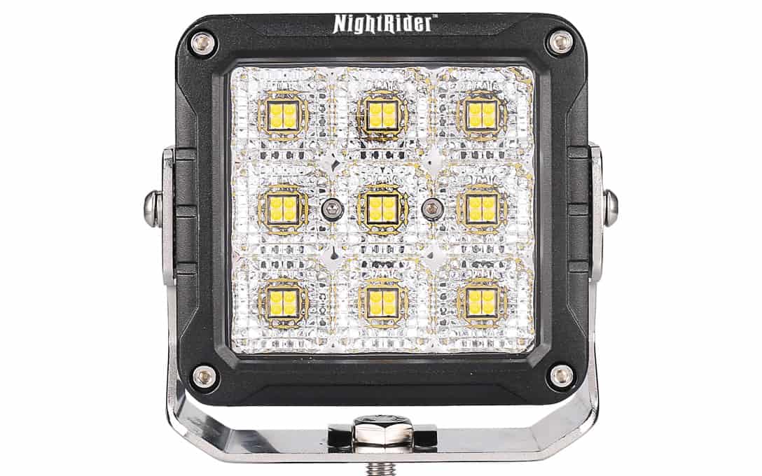 NightRider High Intensity 4.5″ Cube Light with Flood Beam 