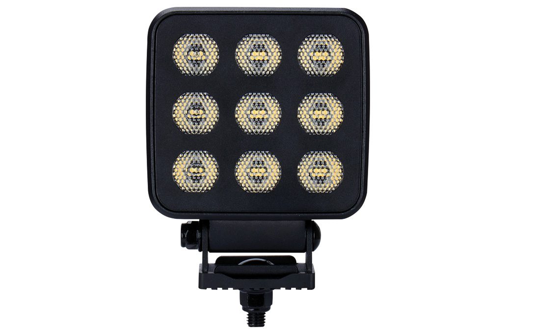NightRider Jet Black Work Edition 4″ Square Work Light – NJW90 