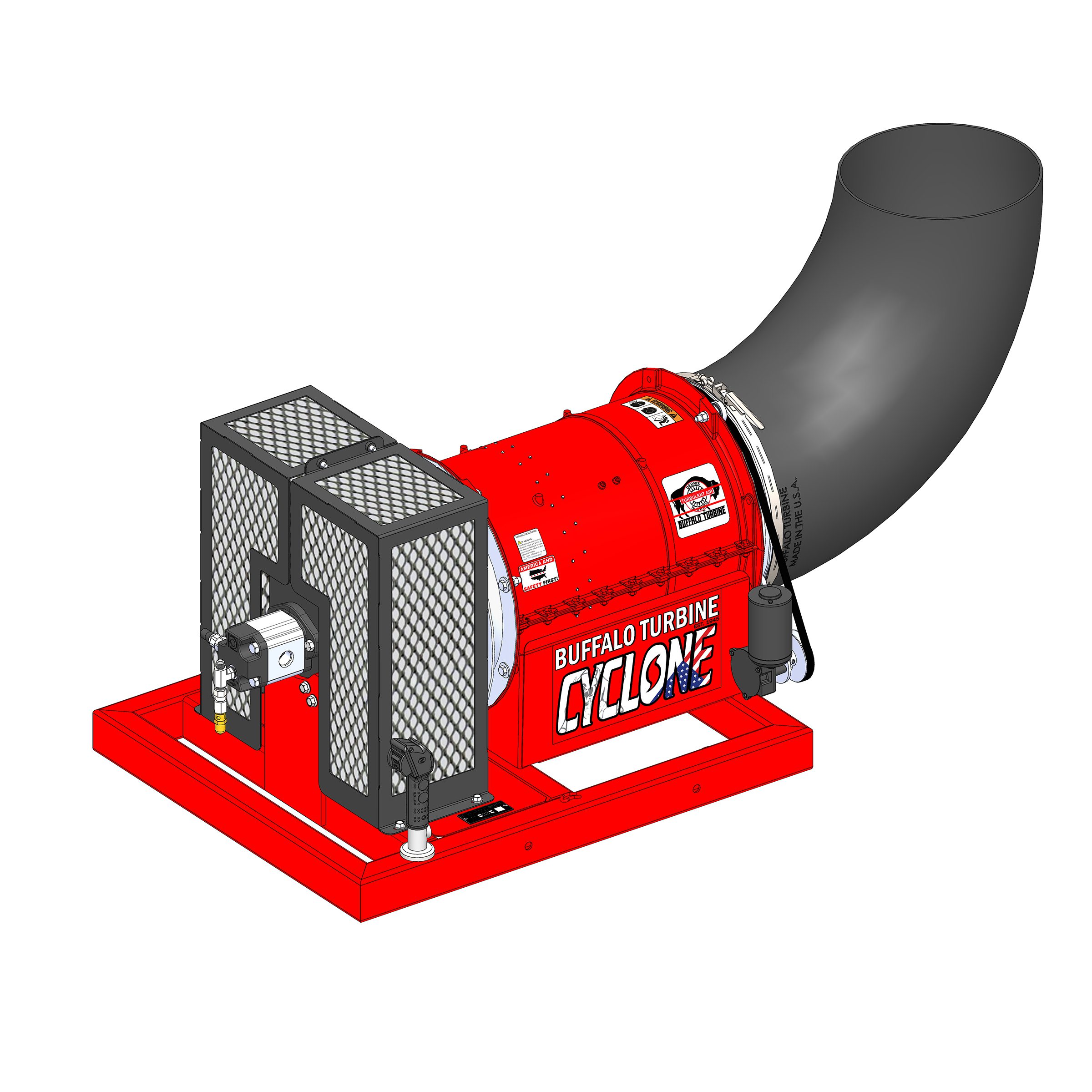 Buffalo Turbine Cyclone Hydraulic - Skid Mount 