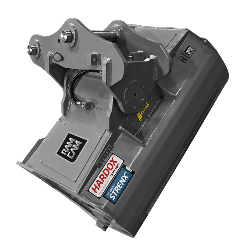 AMI Attachments Tilt Bucket Powered by RAMCAM® 